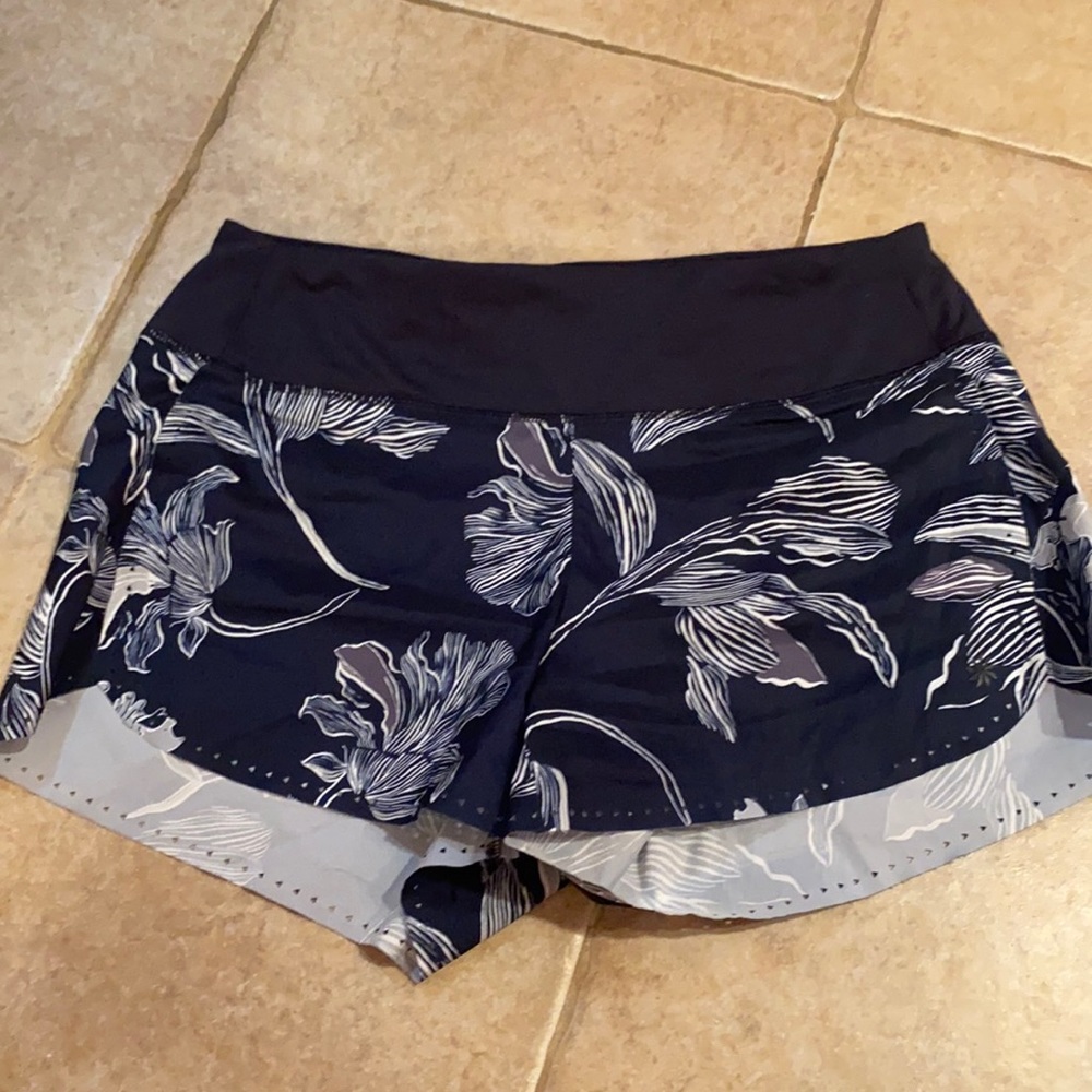 Athleta floral shorts!